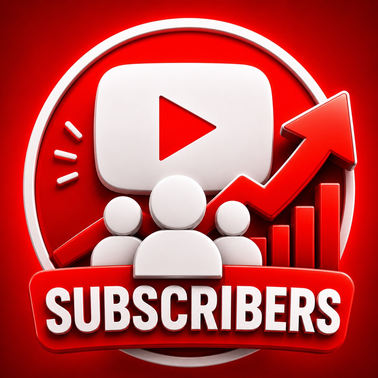 YOUTUBE USA SUBSCRIBERS SLOW DELIVERY-500